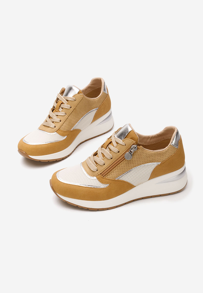 Corey camel platform sneaker cipő 