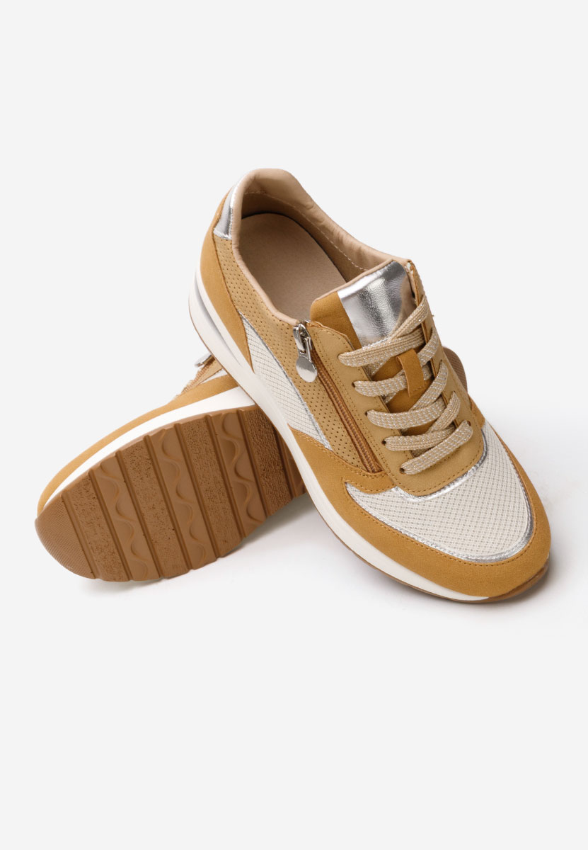 Corey camel platform sneaker cipő 