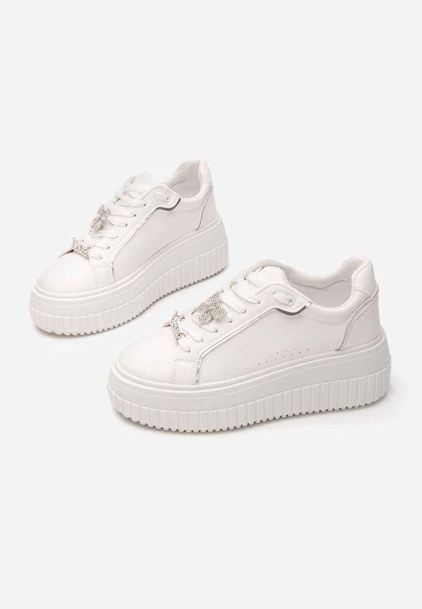 Laureena v2 fehér telitalpú platform sneaker