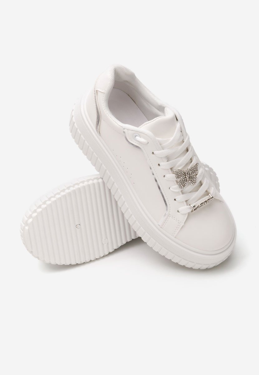 Laureena v2 fehér telitalpú platform sneaker