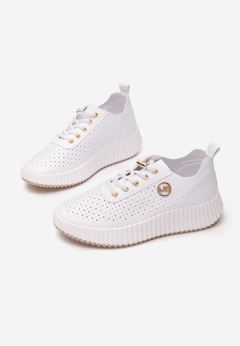 Marlena fehér platform sneaker cipő 