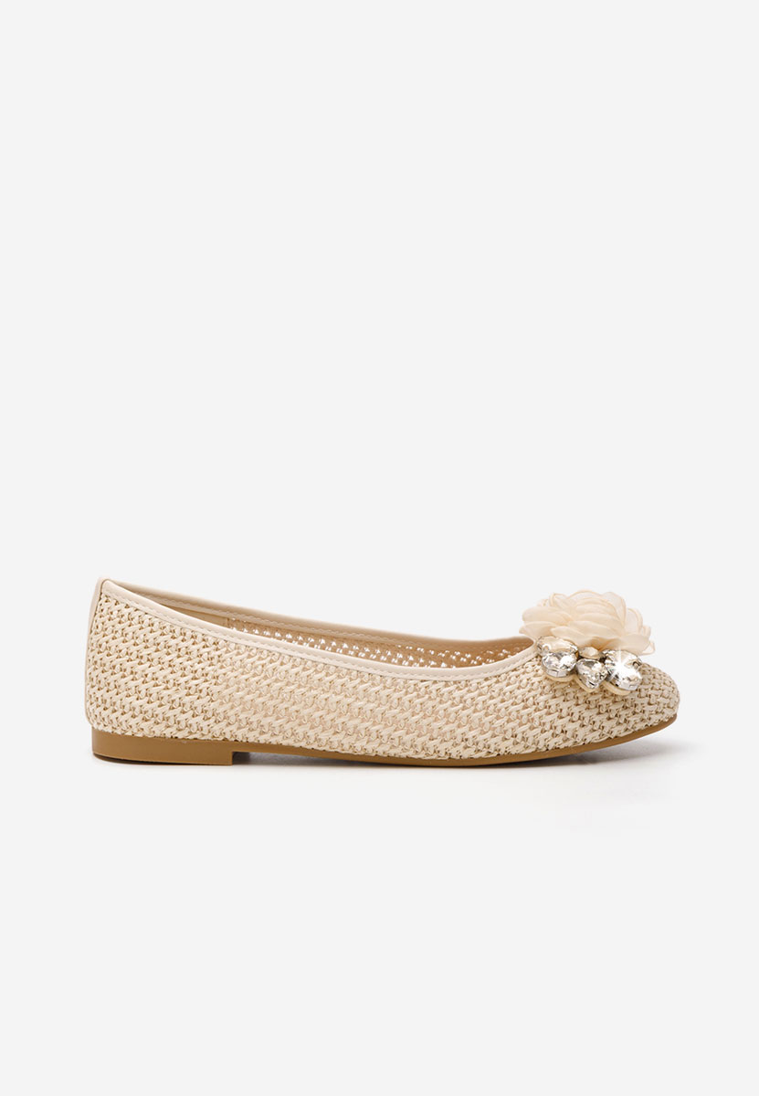 Sidney bézs elegáns balerina 