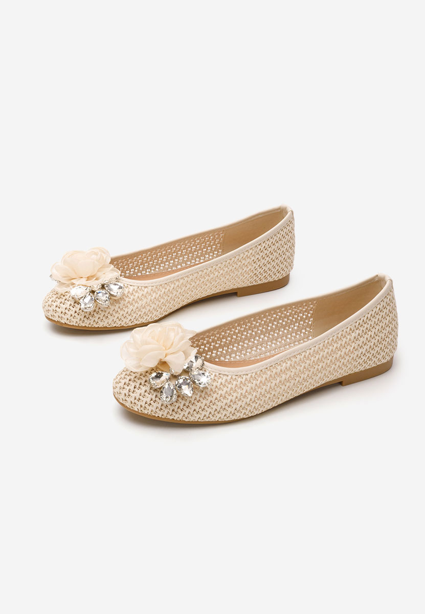 Sidney bézs elegáns balerina 