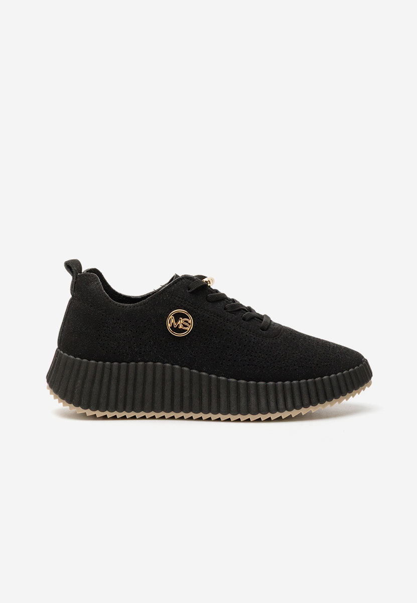 Antonya fekete platform sneaker cipő 