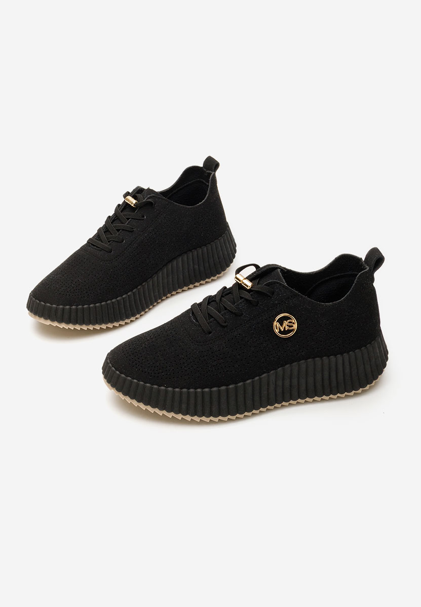 Antonya fekete platform sneaker cipő 