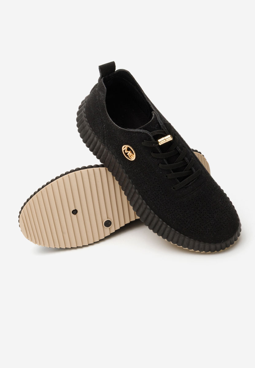 Antonya fekete platform sneaker cipő 