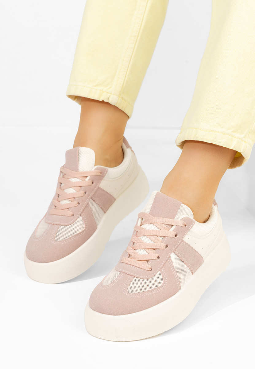 Fyonna rózsaszín platform sneaker cipő 