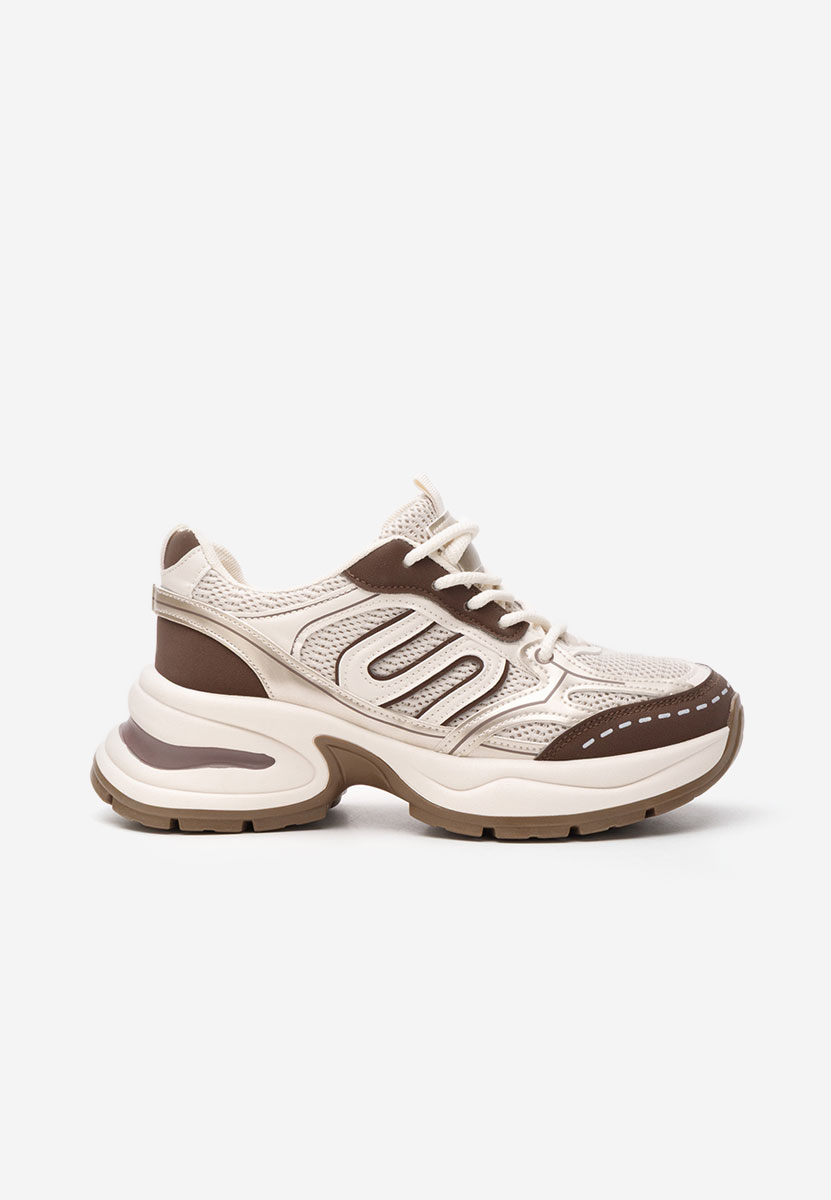 Jolysa bézs telitalpú platform sneaker