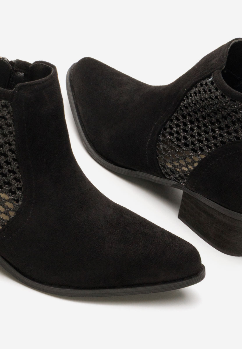 Anneta fekete cowboy csizma