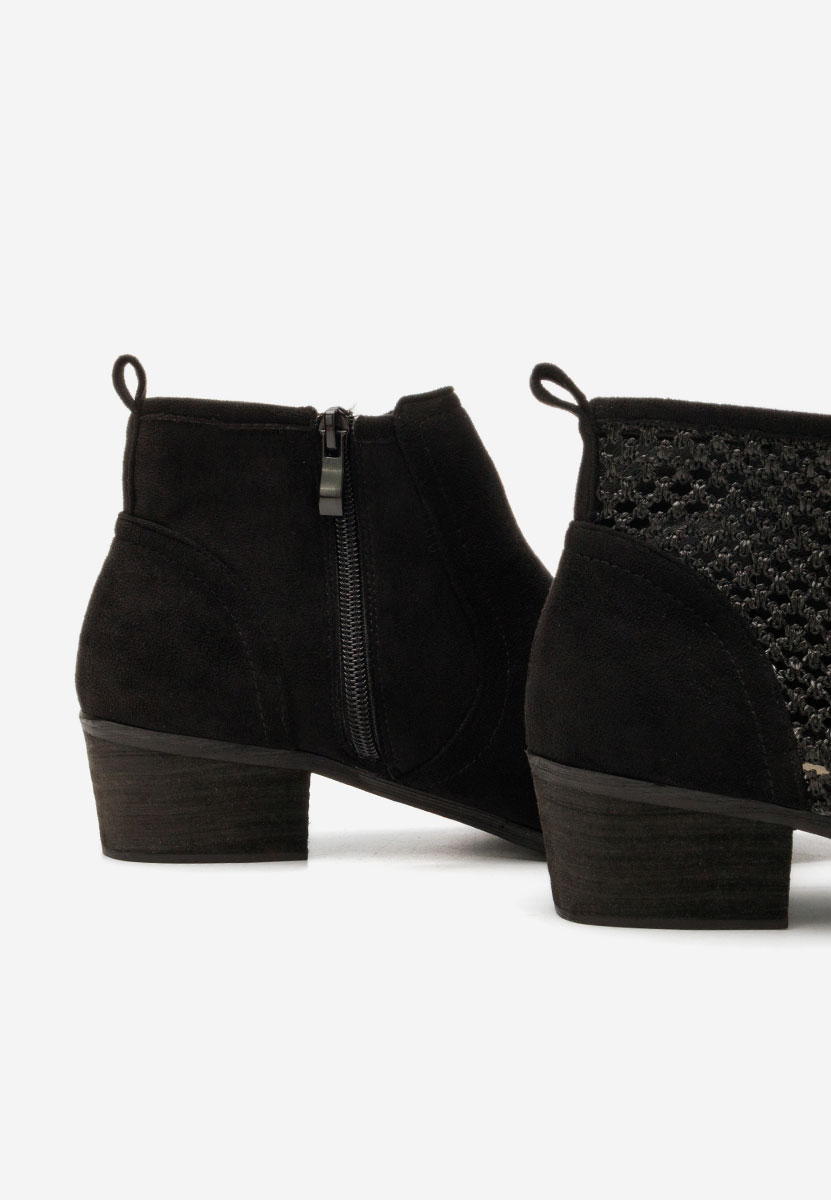 Anneta fekete cowboy csizma