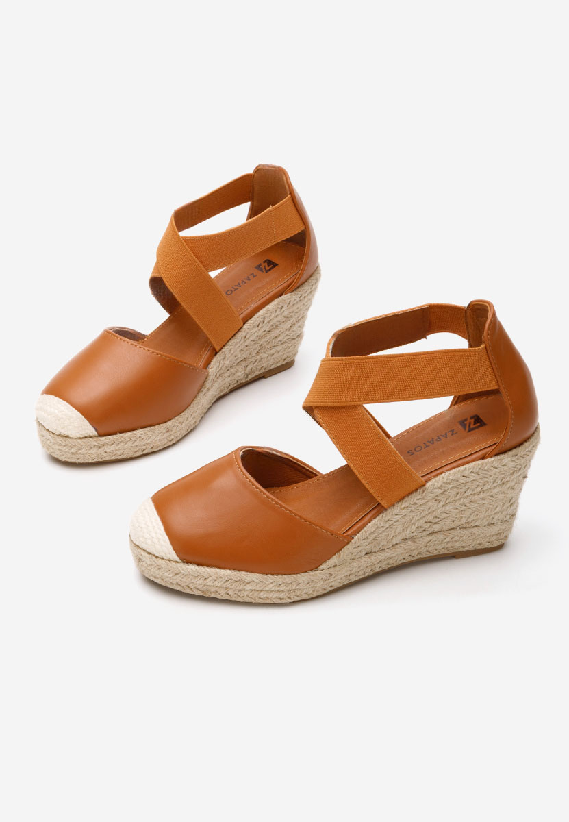 Rosaria camel espadrilles szandál