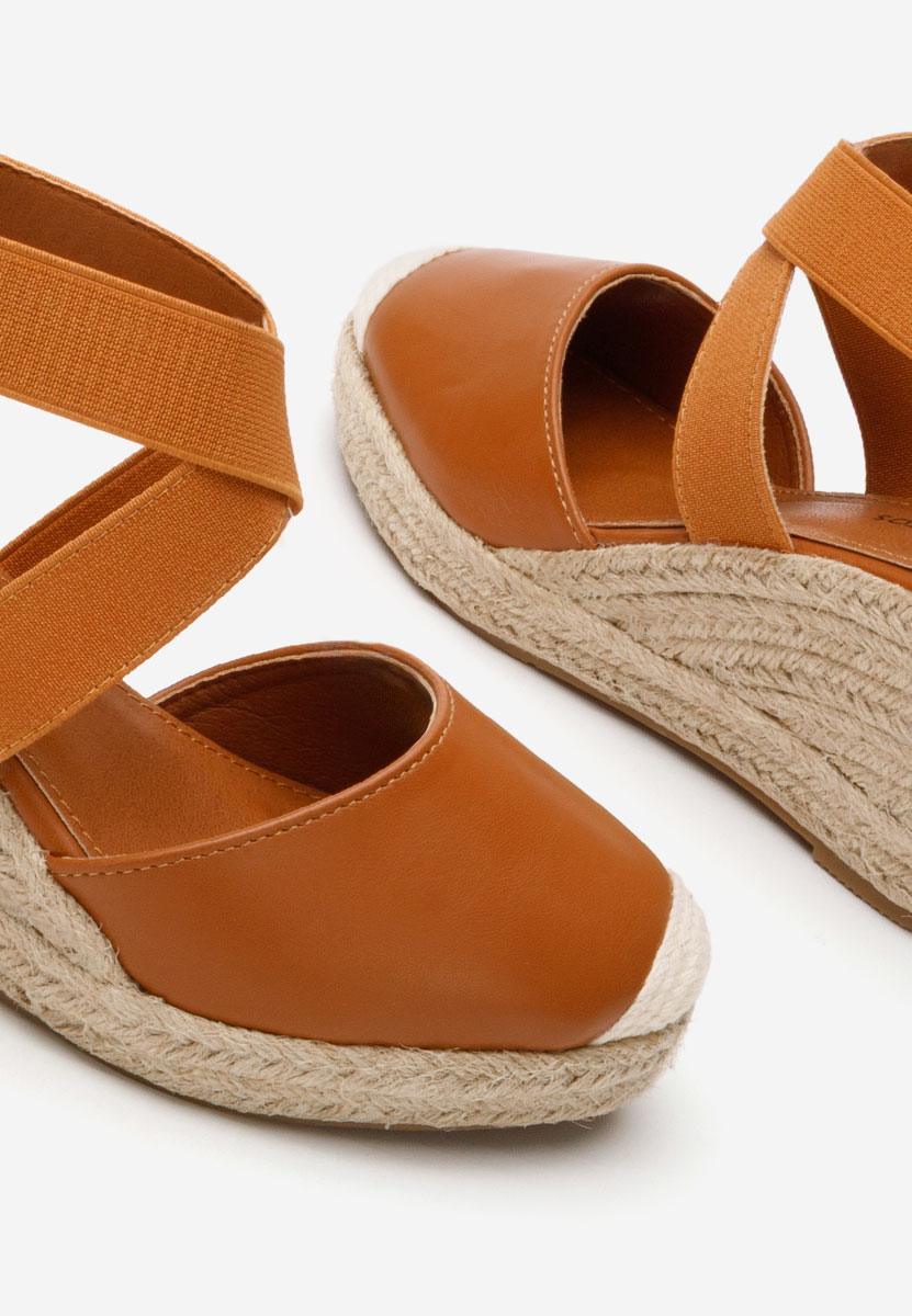 Rosaria camel espadrilles szandál