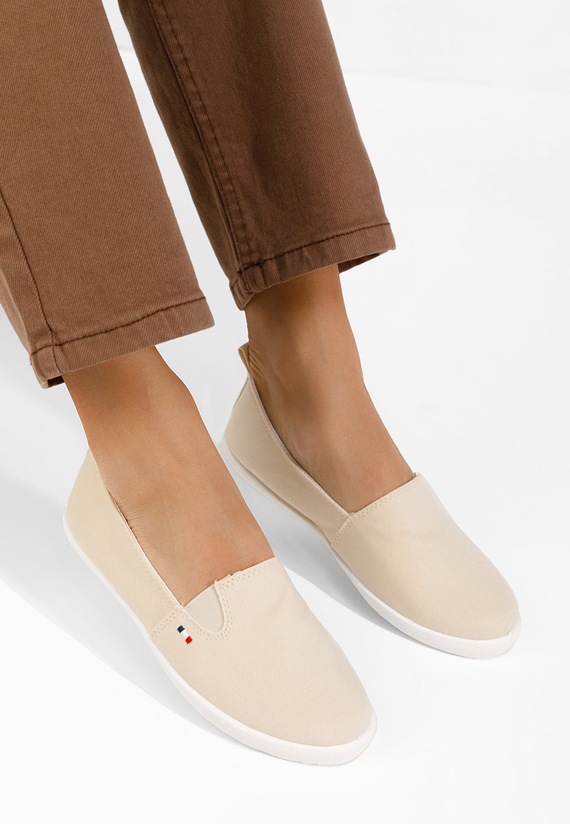 Jeanyne bézs női espadrilles