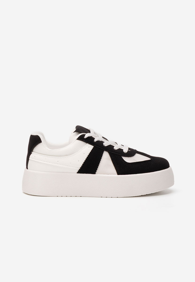 Fyonna fekete platform sneaker cipő 
