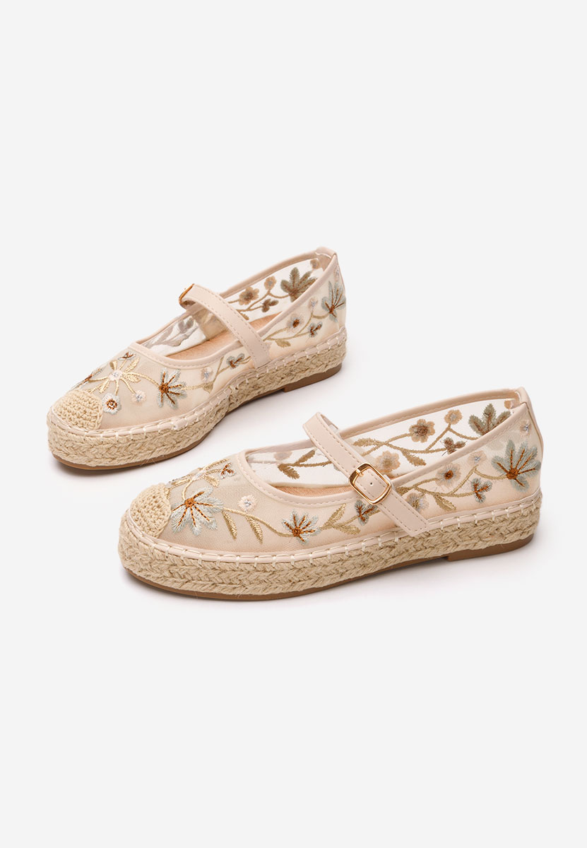 Meaghan bézs női espadrilles