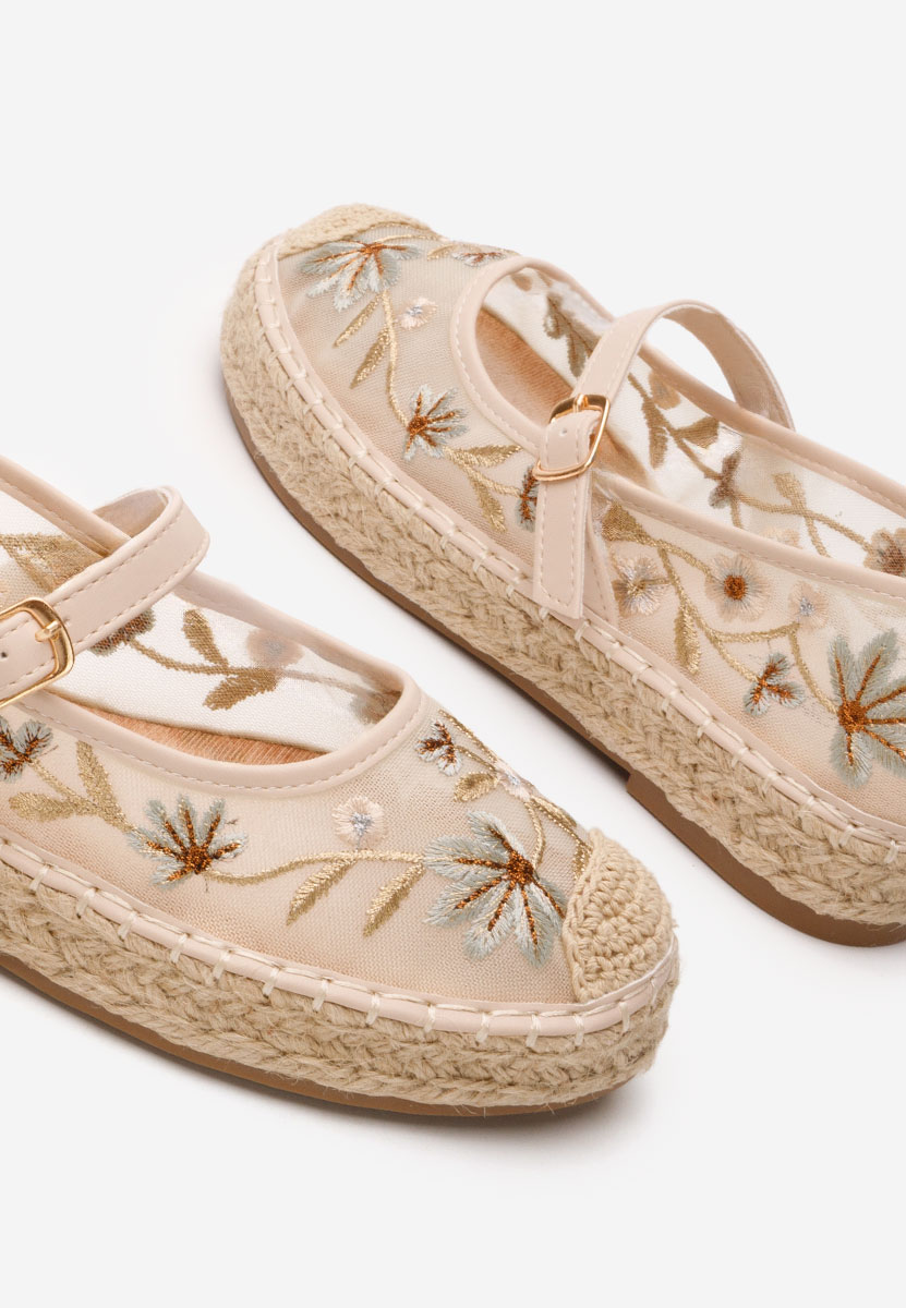 Meaghan bézs női espadrilles