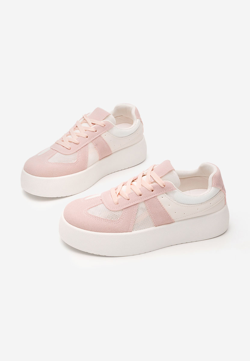 Fyonna rózsaszín platform sneaker cipő 