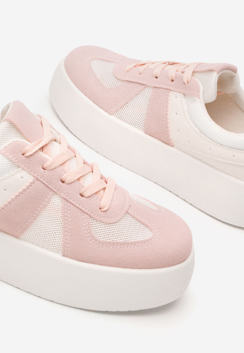 Fyonna rózsaszín platform sneaker cipő 