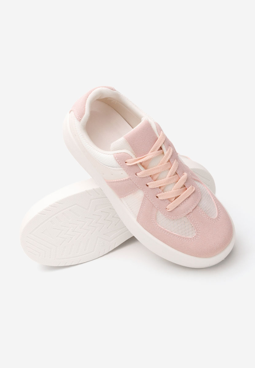 Fyonna rózsaszín platform sneaker cipő 