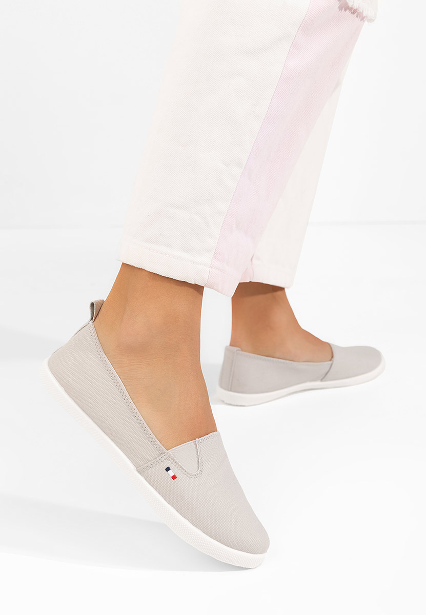 Jeanyne szürke női espadrilles