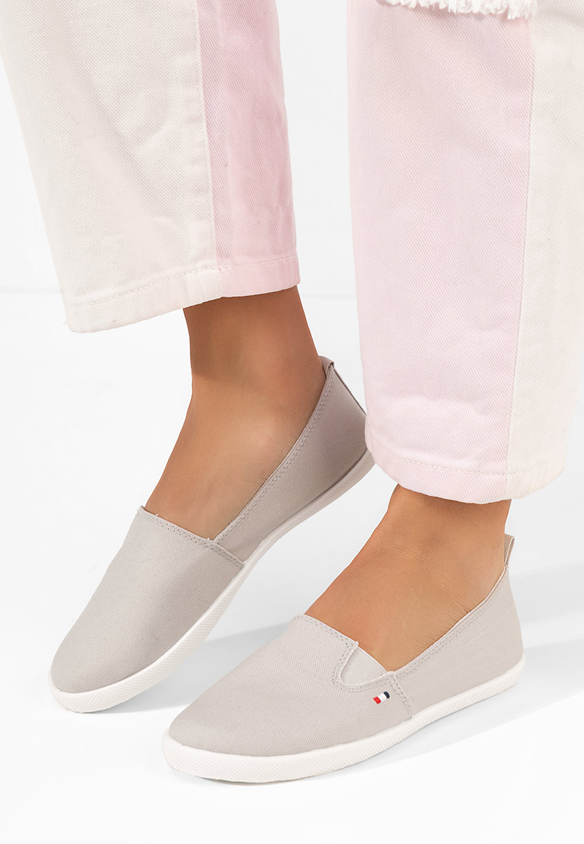Jeanyne szürke női espadrilles