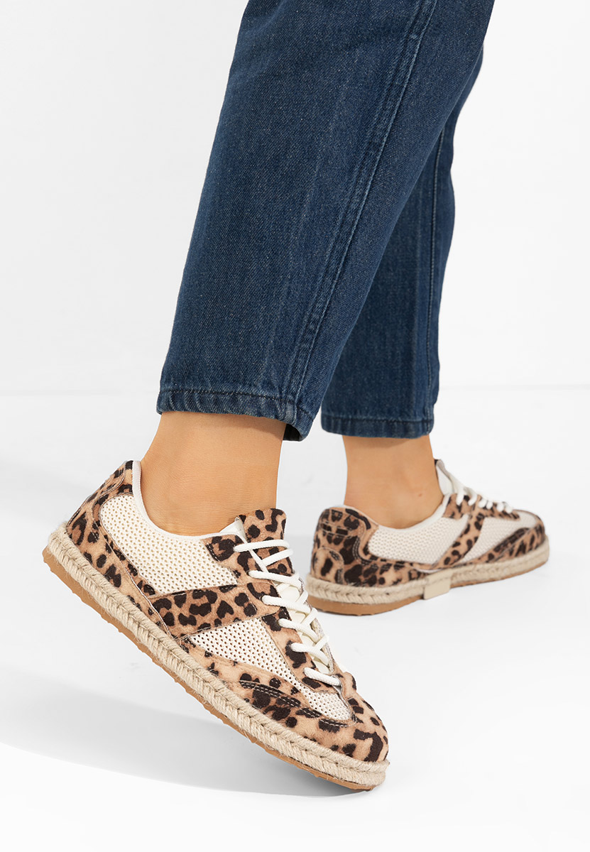 Dianka leopárdmintás női tornacipő