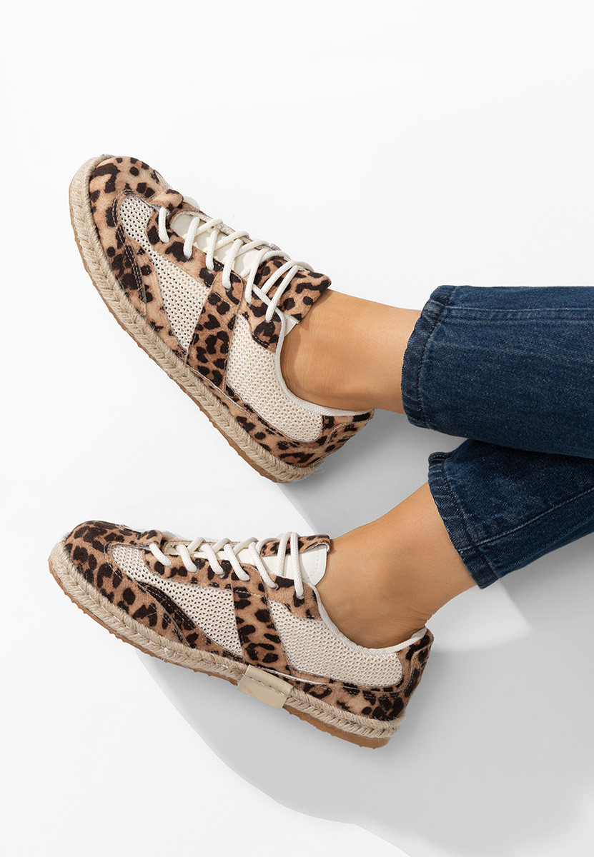 Dianka leopárdmintás női tornacipő