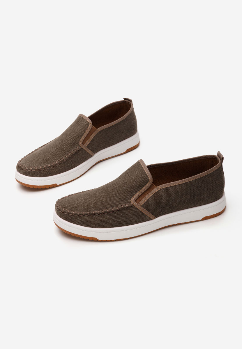 Elisei khaki férfi espadrilles