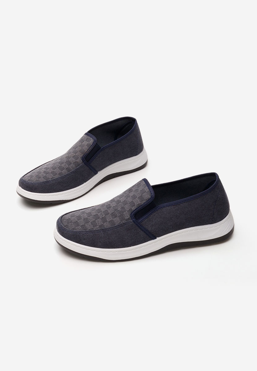 Eusebiu tengerészkék férfi espadrilles