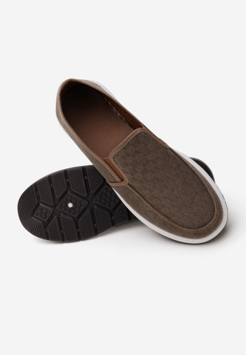 Eusebiu khaki férfi espadrilles