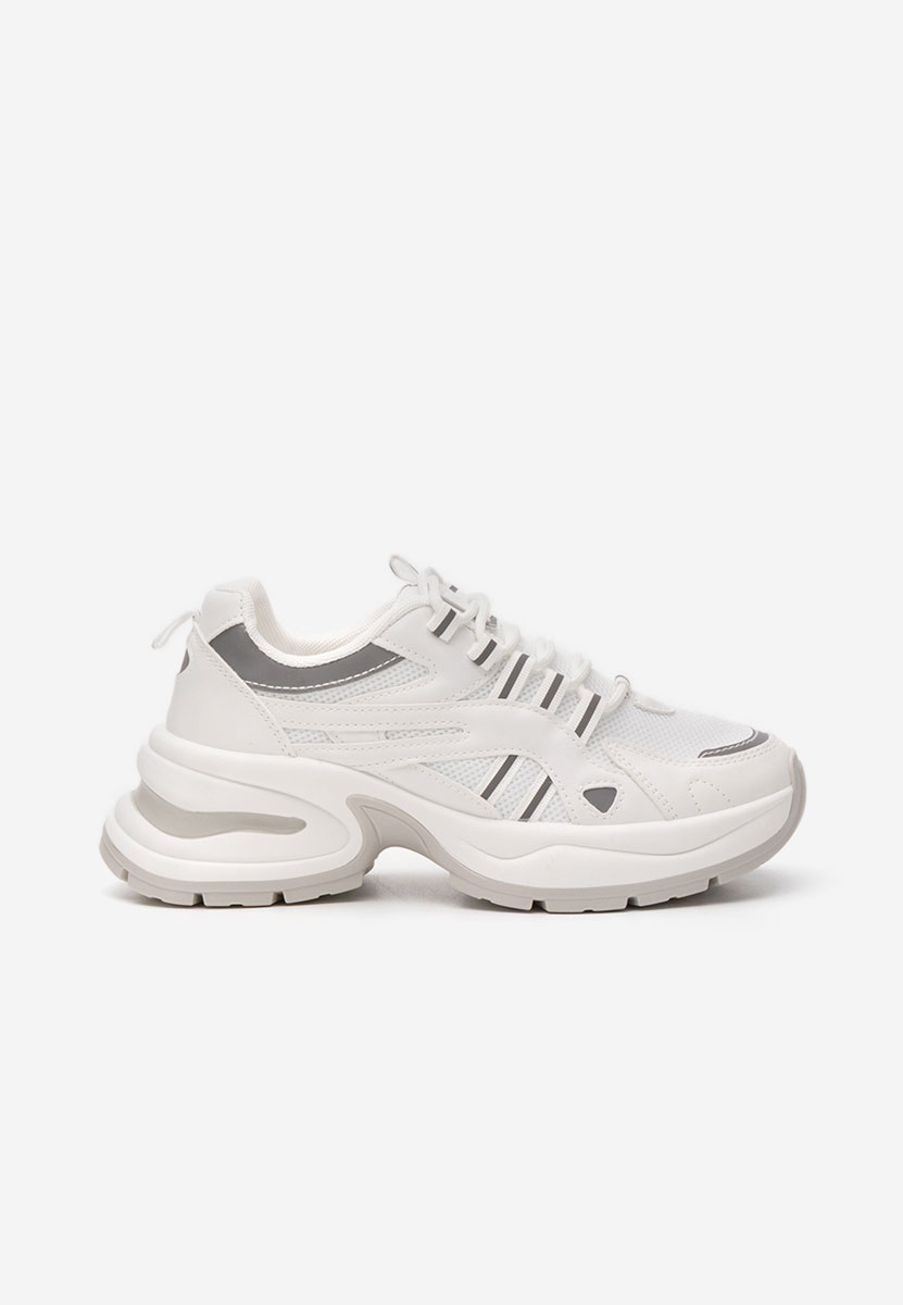Jenniffer fehér platform sneaker cipő 
