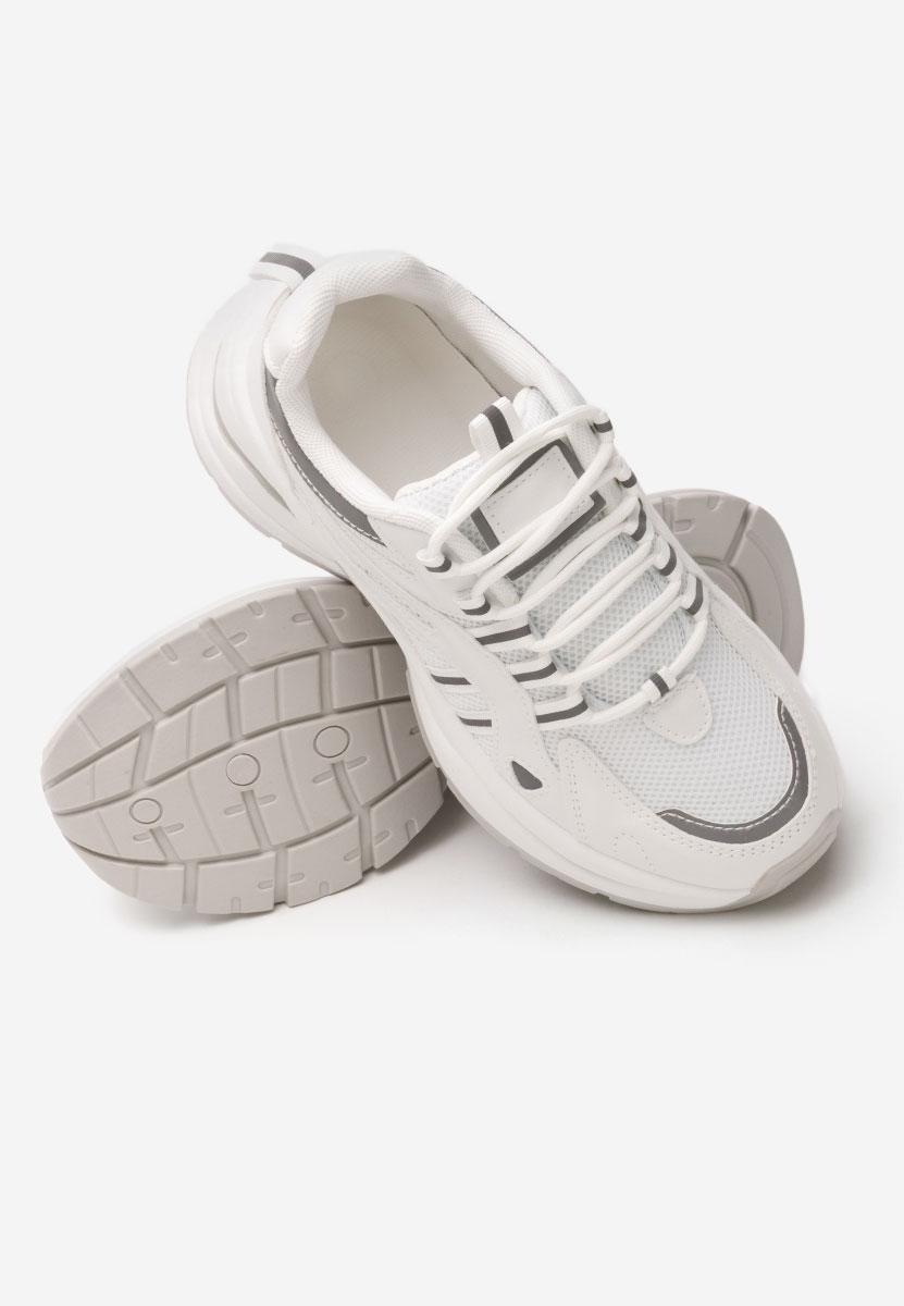 Jenniffer fehér platform sneaker cipő 