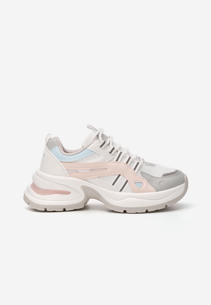 Jenniffer v2 fehér platform sneaker cipő 