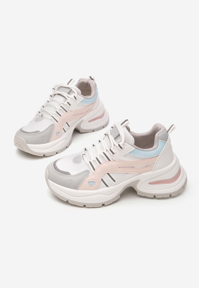 Jenniffer v2 fehér platform sneaker cipő 