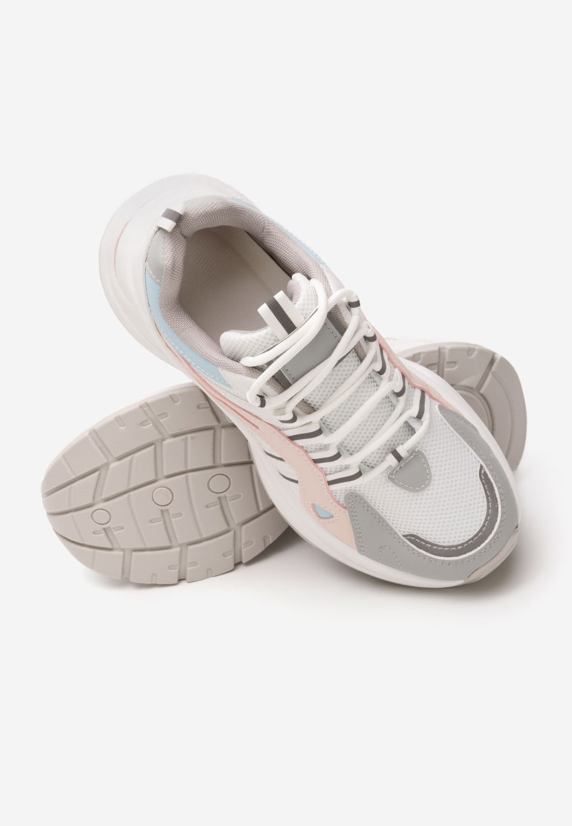 Jenniffer v2 fehér platform sneaker cipő 