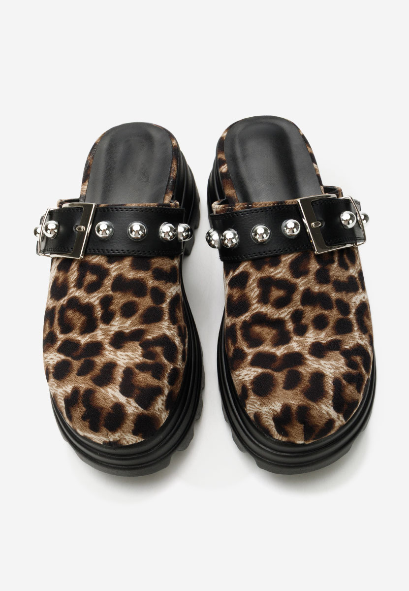 Abenya leopárdmintás női facipő