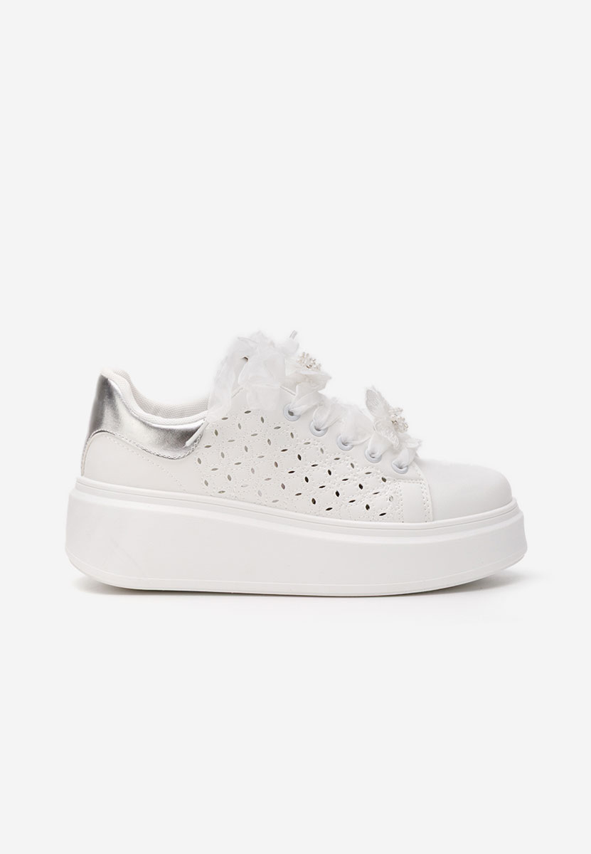Lera v2 fehér telitalpú platform sneaker