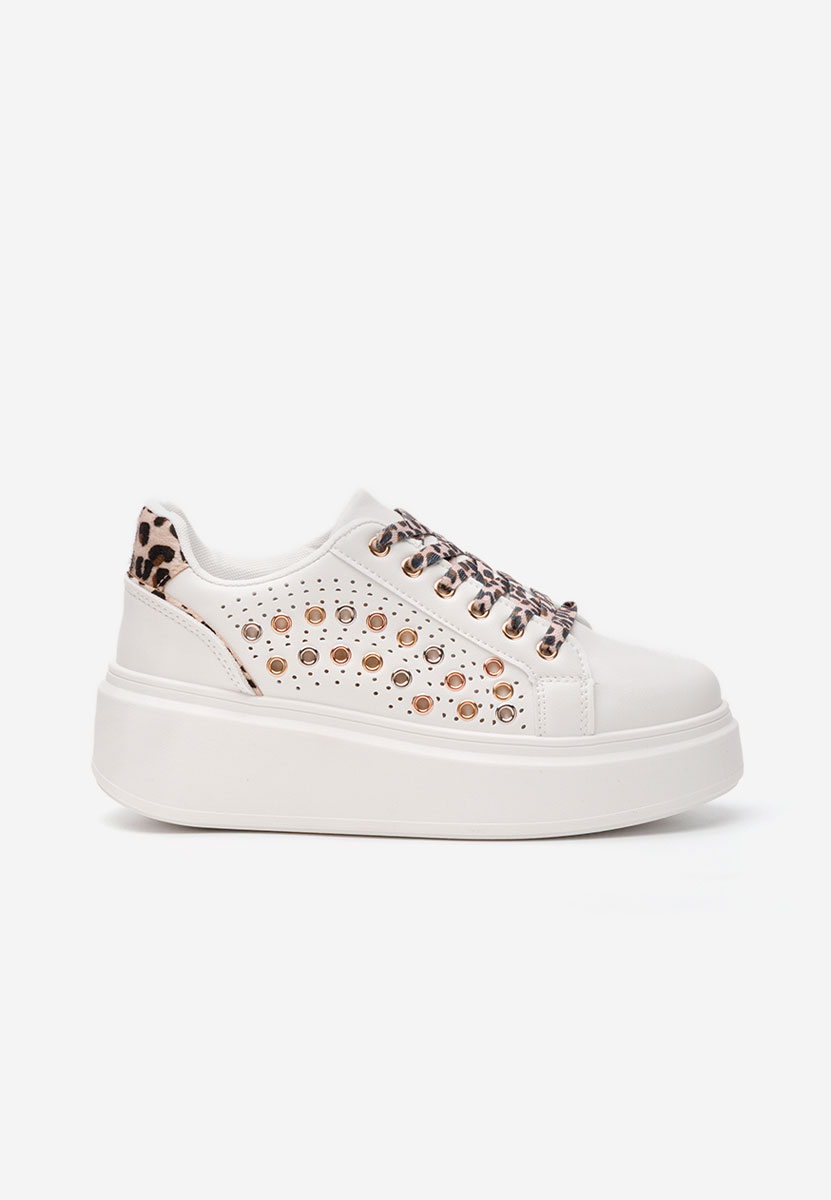 Charolette leopárdmintás telitalpú platform sneaker