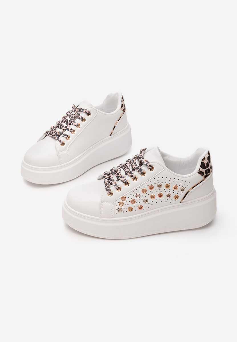 Charolette leopárdmintás telitalpú platform sneaker