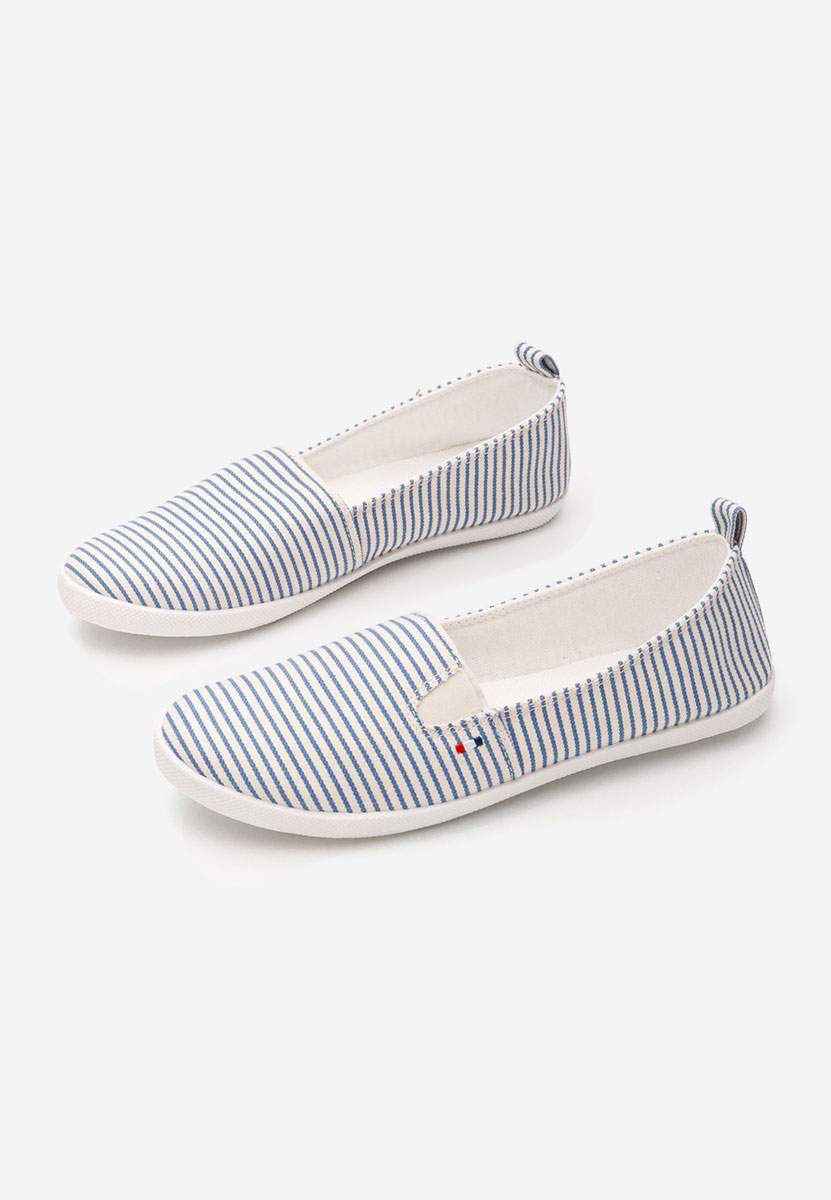 Brandusa kék női espadrilles