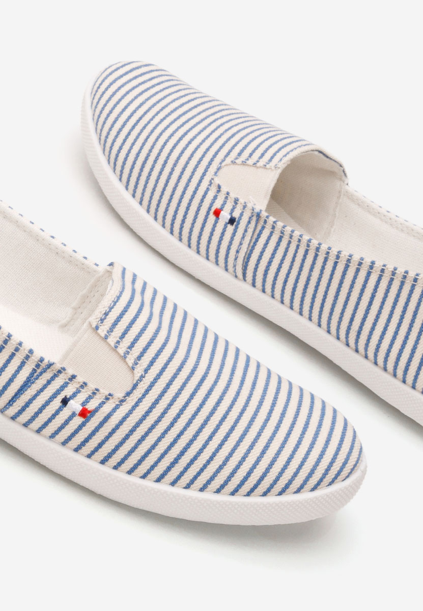 Brandusa kék női espadrilles