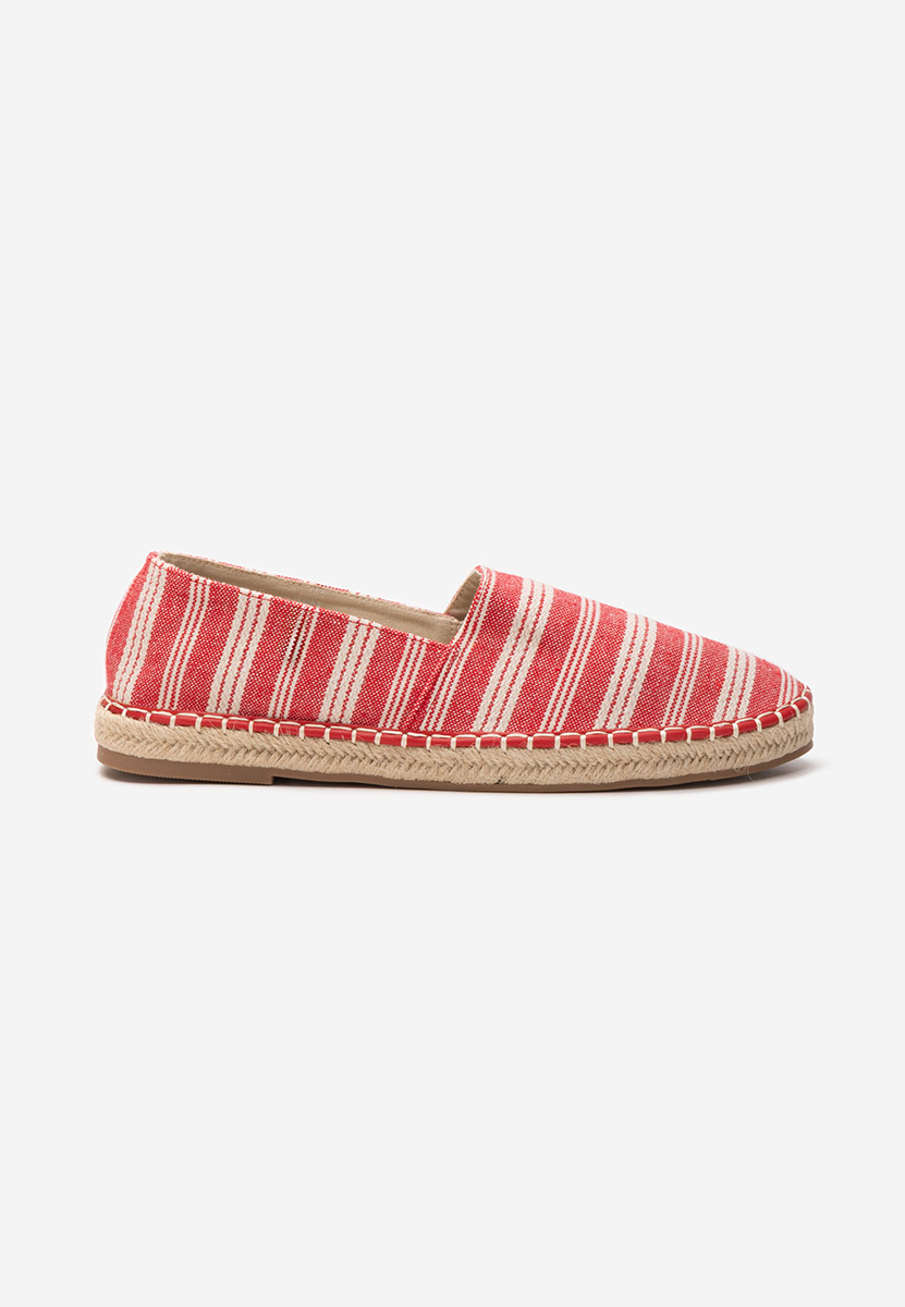Jonie piros férfi espadrilles