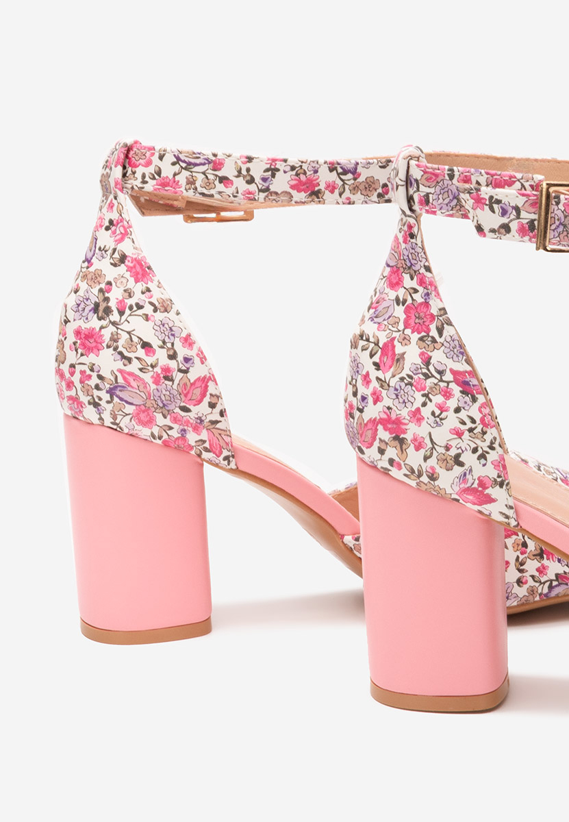 Moreira fuxia vastag sarkú szandál 