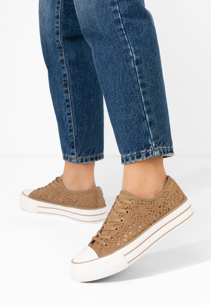 Mylanca khaki női teniszcipő