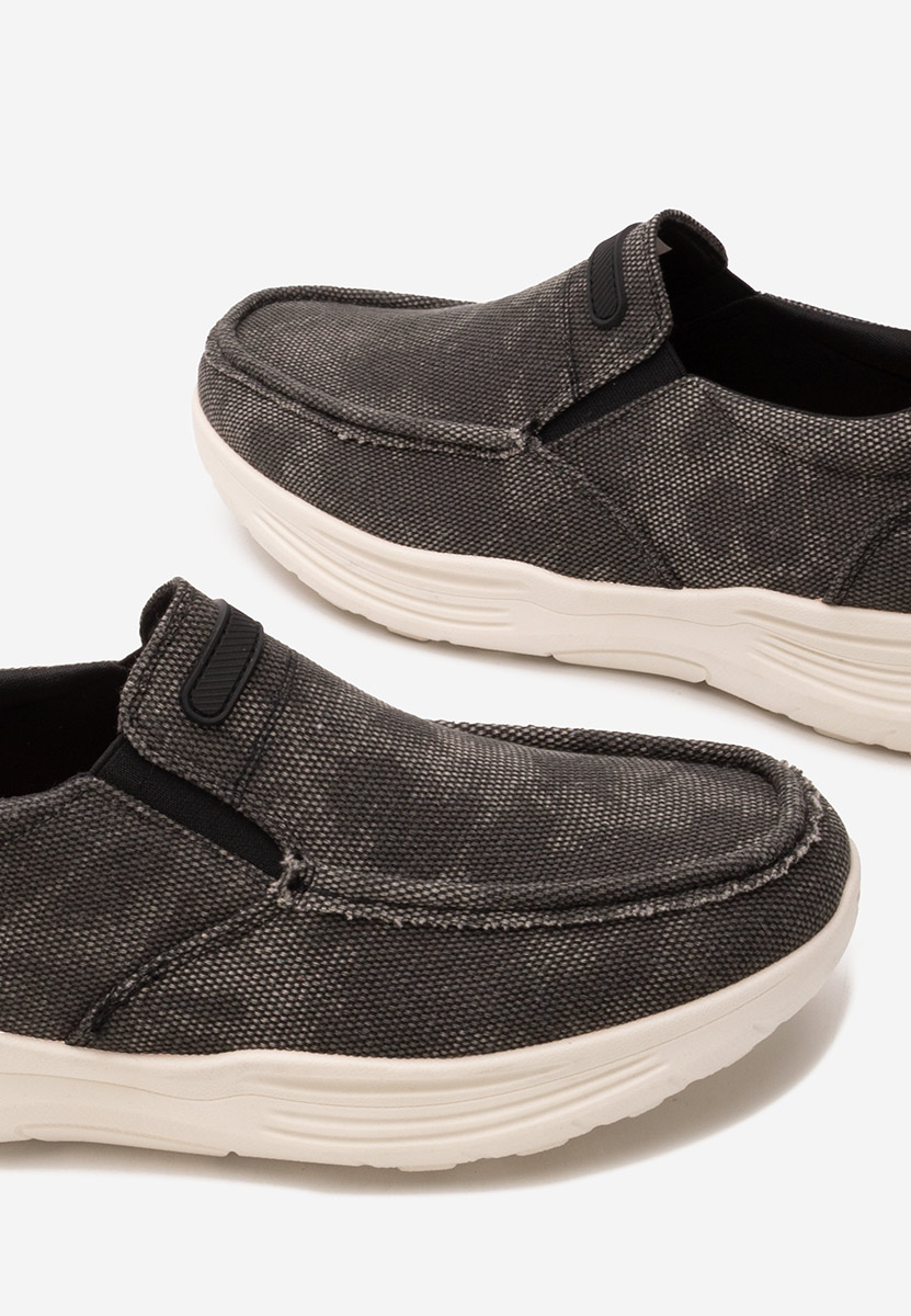 Wyatt v2 fekete férfi félcipő