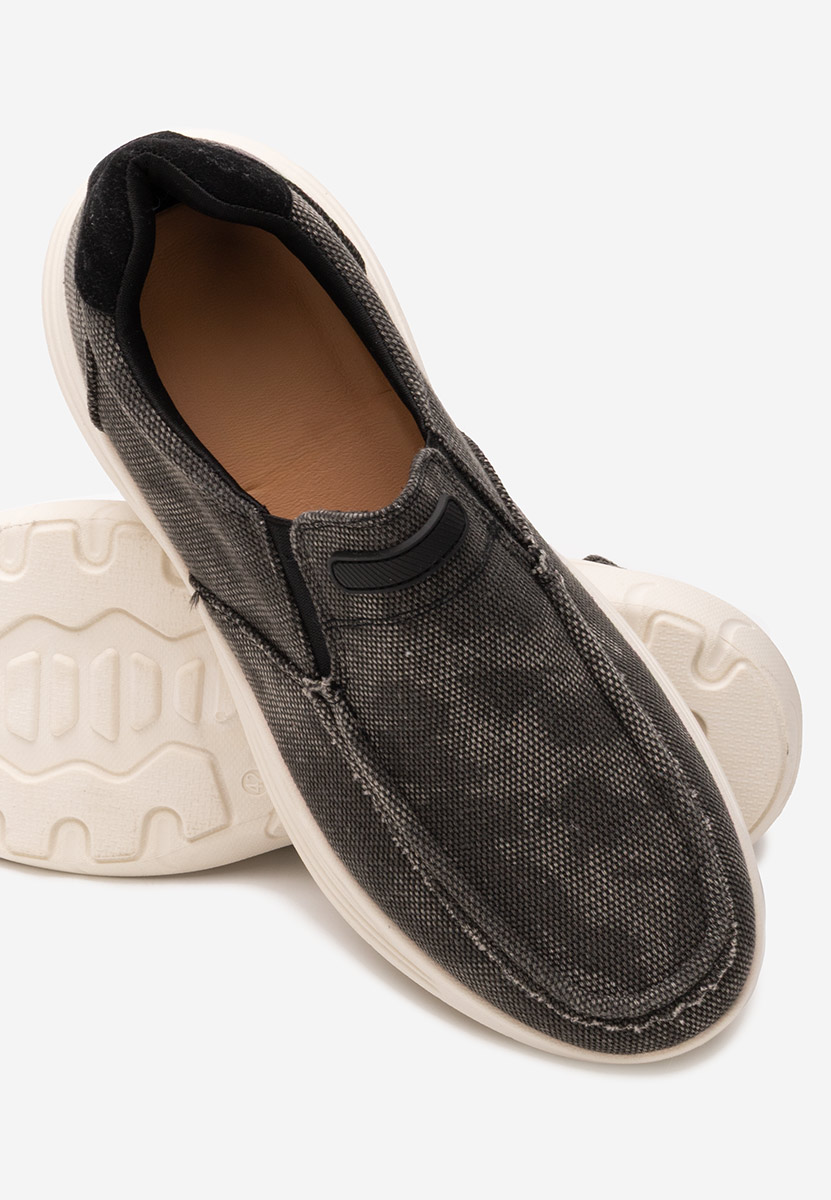 Wyatt v2 fekete férfi félcipő