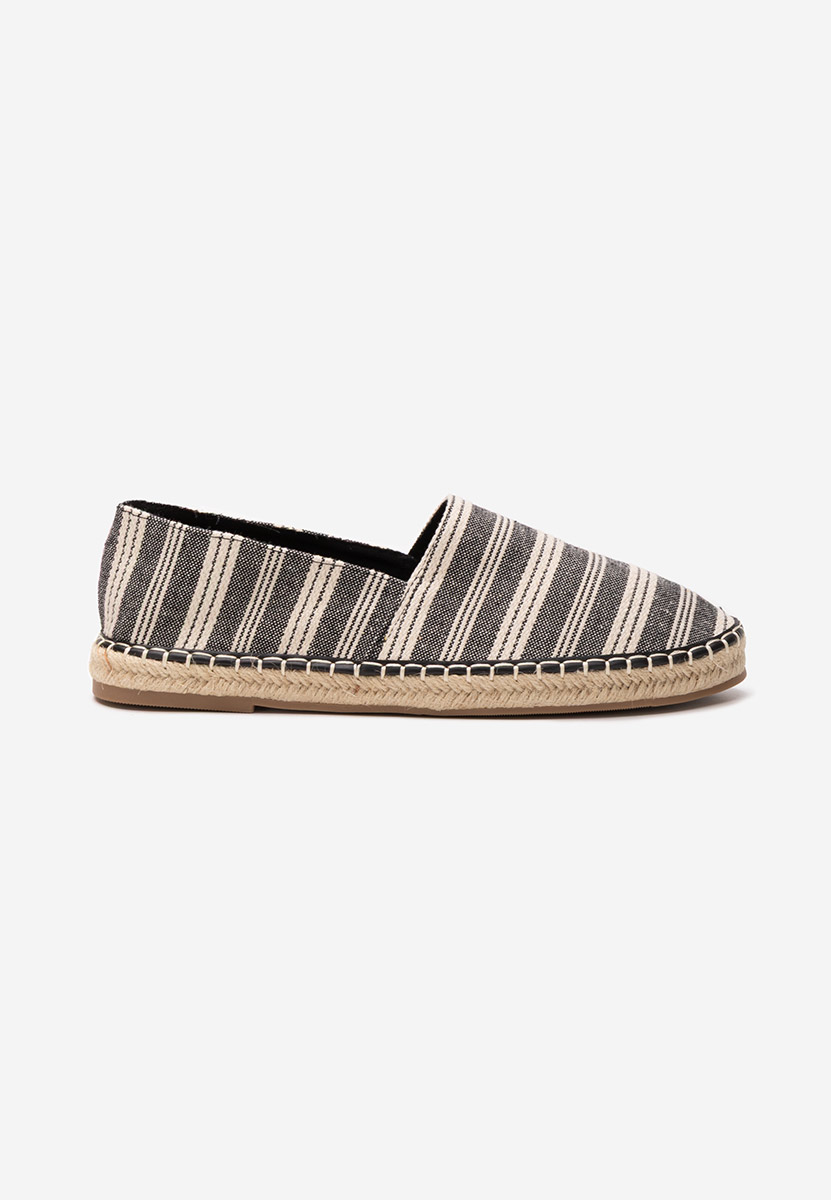 Jonie fekete férfi espadrilles