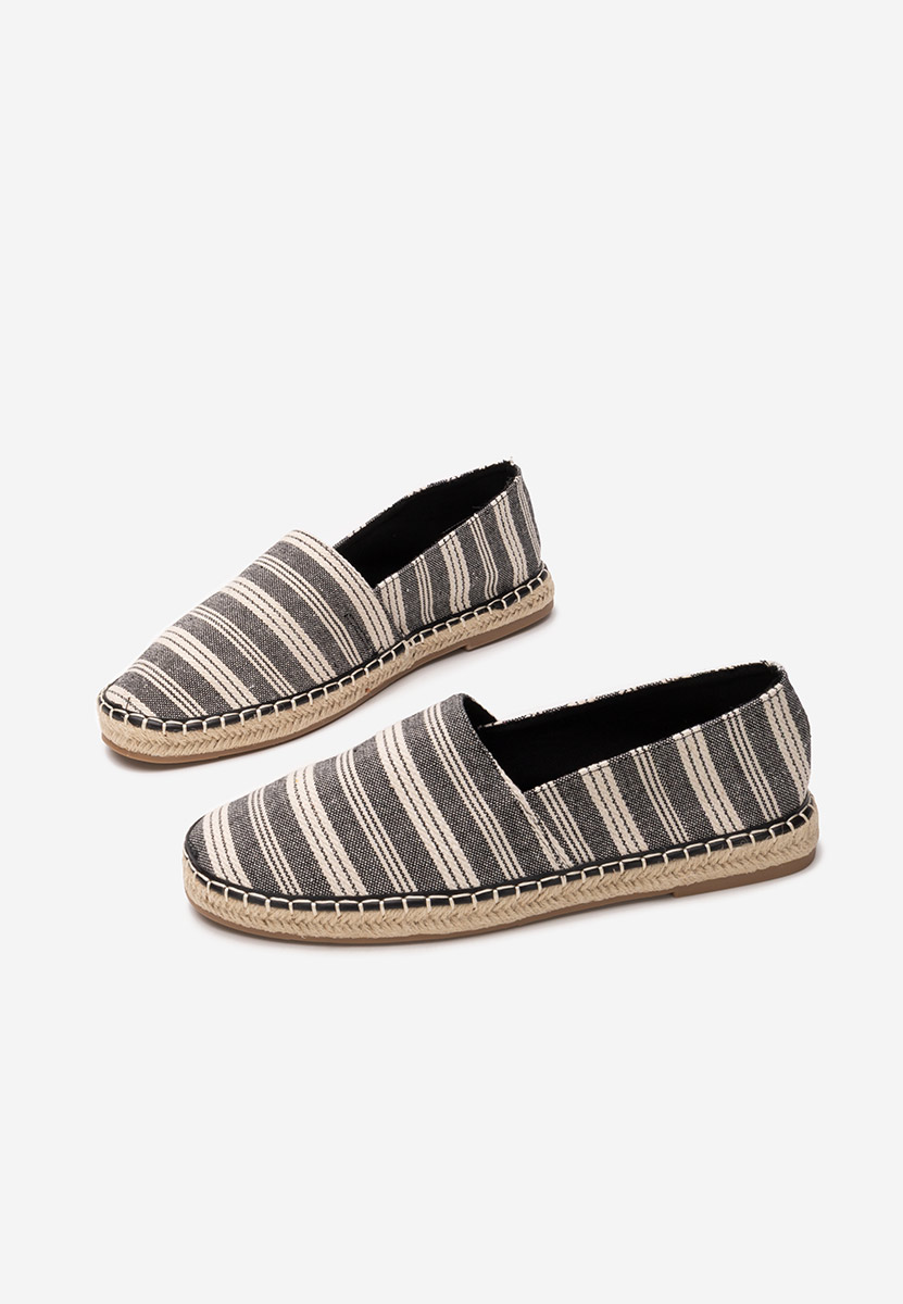 Jonie fekete férfi espadrilles