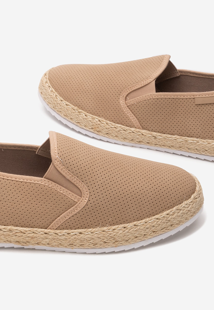 Tofer khaki férfi espadrilles