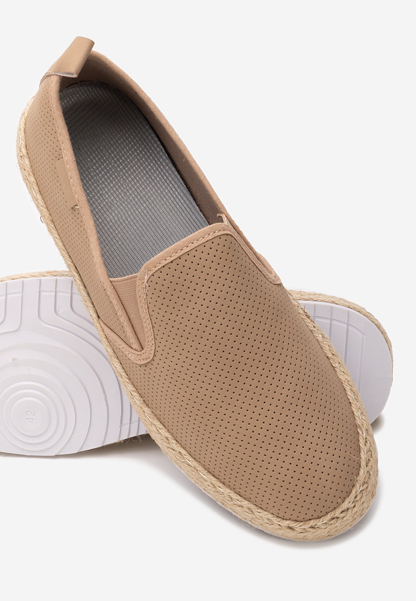 Tofer khaki férfi espadrilles